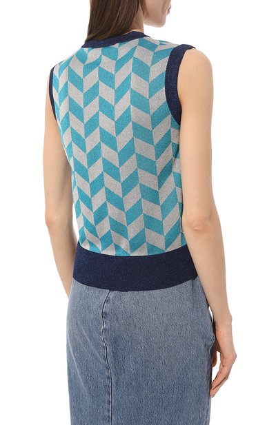 Жилет из вискозы GUCCI, арт. 653456 XKBTP, фото 4