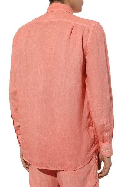 Льняная рубашка 120% LINO, арт. 31ALIM1081/0000115/S00, фото 4