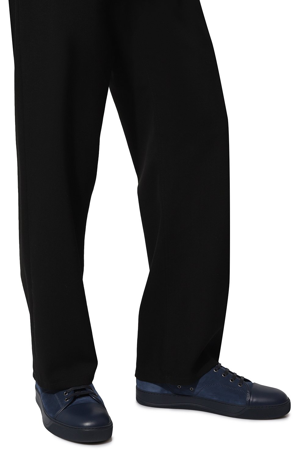 Замшевые кеды dbb1 LANVIN, арт. FM-SKDBB1-ANAP, фото 3