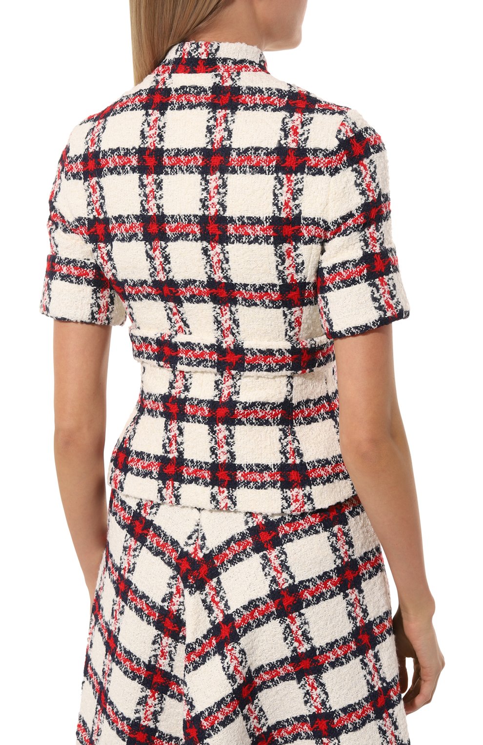 Жакет GUCCI разноцветного цвета по цене 285120 руб., арт. 657056 ZAGLK, фото 4 Жакет GUCCI, арт. 657056 ZAGLK, фото 4