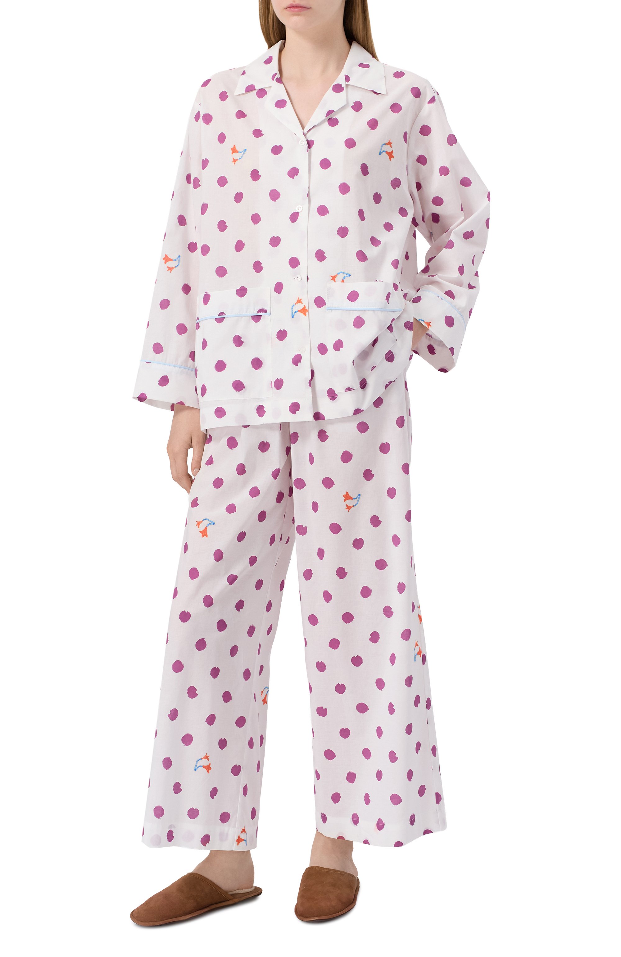 Хлопковая пижама ANY WOWZERS, арт. CLSY02-LDOT-P, фото 2