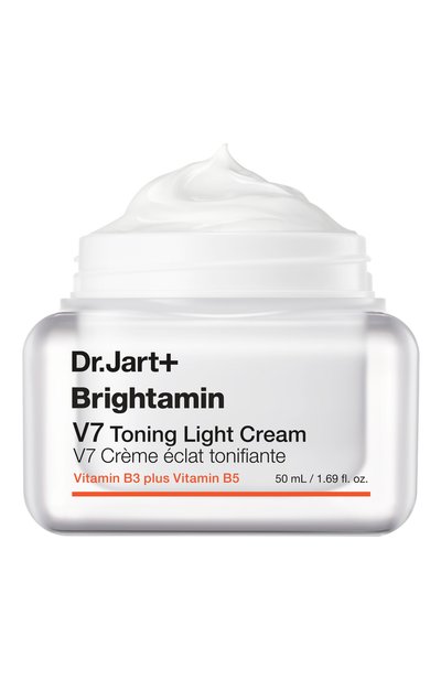 Крем c ниацинамидом и пантенолом для выравнивания тона brightamin toning light cream (50ml) DR.JART+ бесцветного цвета по цене 4600 руб., арт. 8809933611145, фото 2 Крем c ниацинамидом и пантенолом для выравнивания тона brightamin toning light cream (50ml) DR.JART+, арт. 8809933611145, фото 2