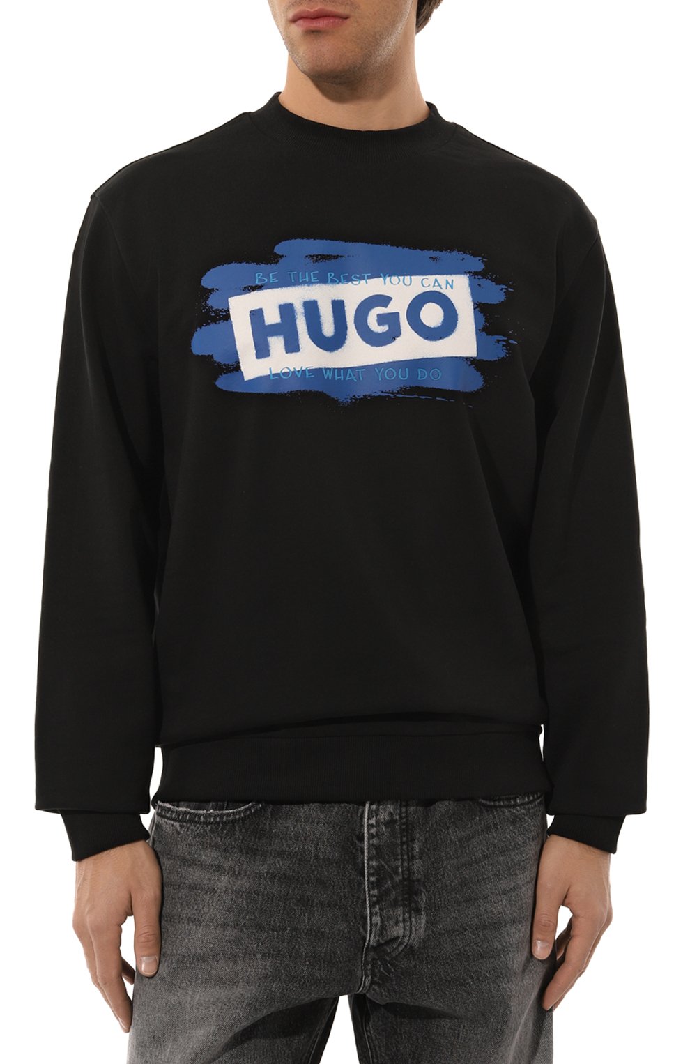 Хлопковый свитшот HUGO BLUE, арт. 50525316, фото 3