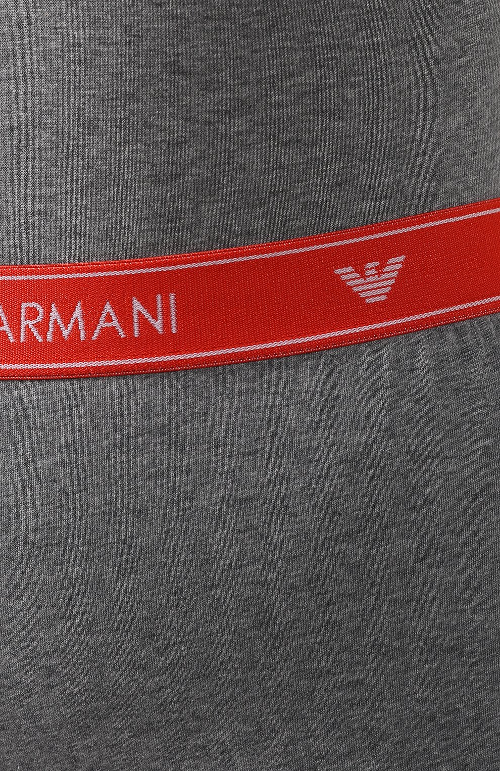 Хлопковые джоггеры EMPORIO ARMANI, арт. 163620/9A317, фото 5