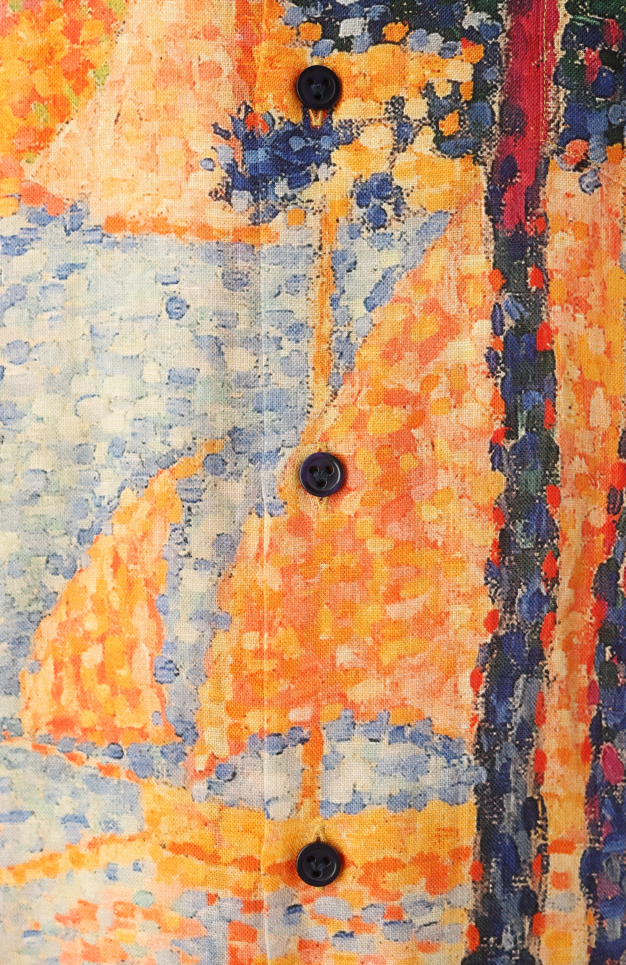 Льняная рубашка vilebrequin x paul signac VILEBREQUIN, арт. CHELLY/AU266, фото 6