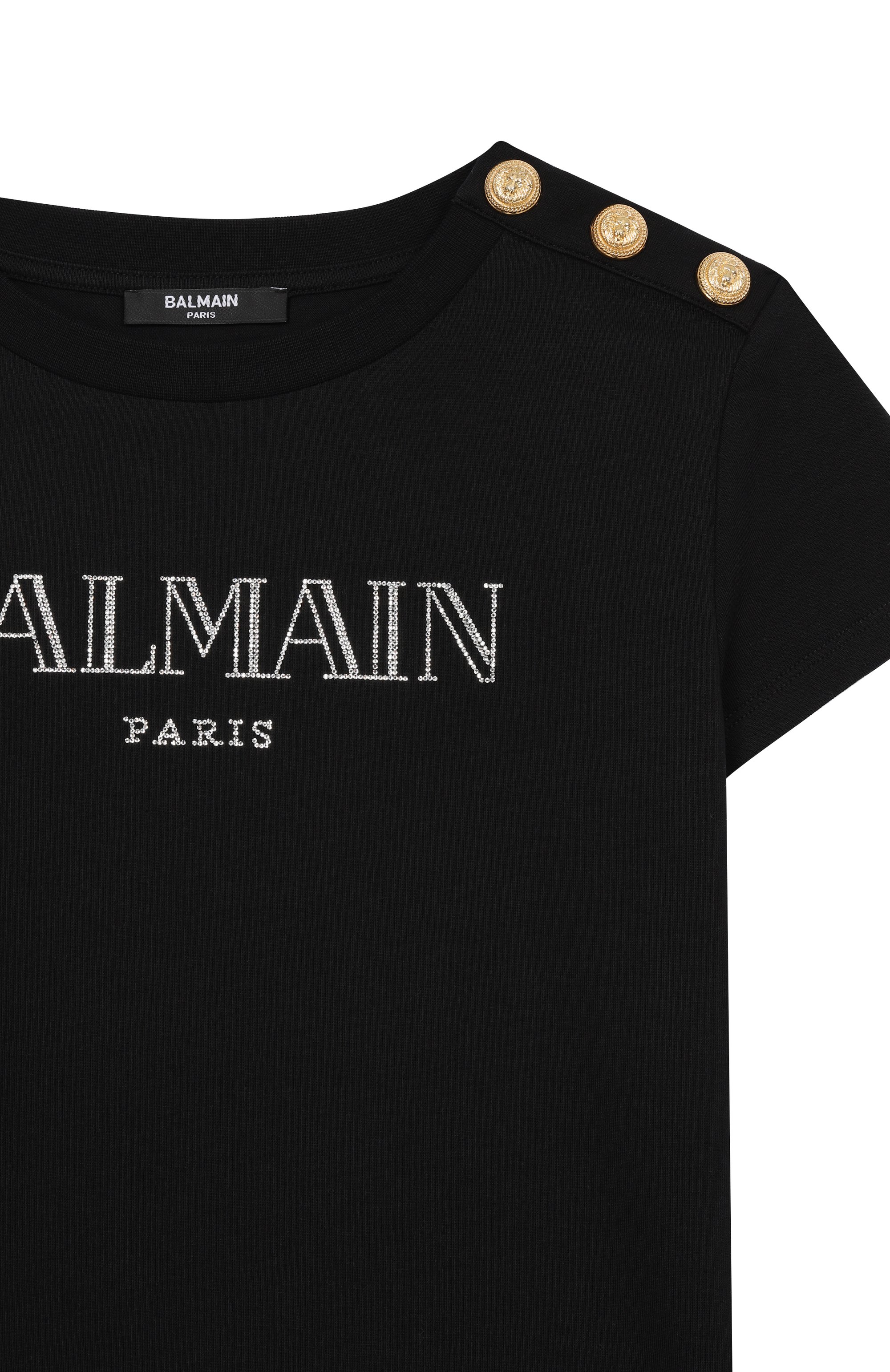 Хлопковая футболка BALMAIN, арт. BY8A51, фото 3