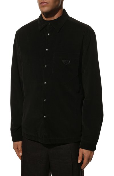 Вельветовая рубашка PRADA, арт. SC554M-1Z19-F0002-212, фото 3