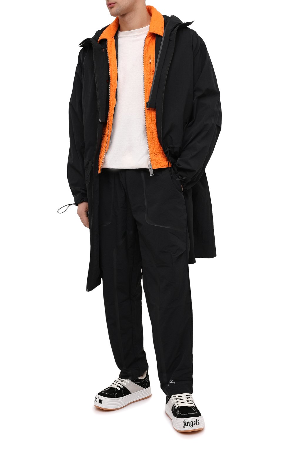 Замшевые кеды PALM ANGELS, арт. PMIA051F20LEA0011001, фото 2