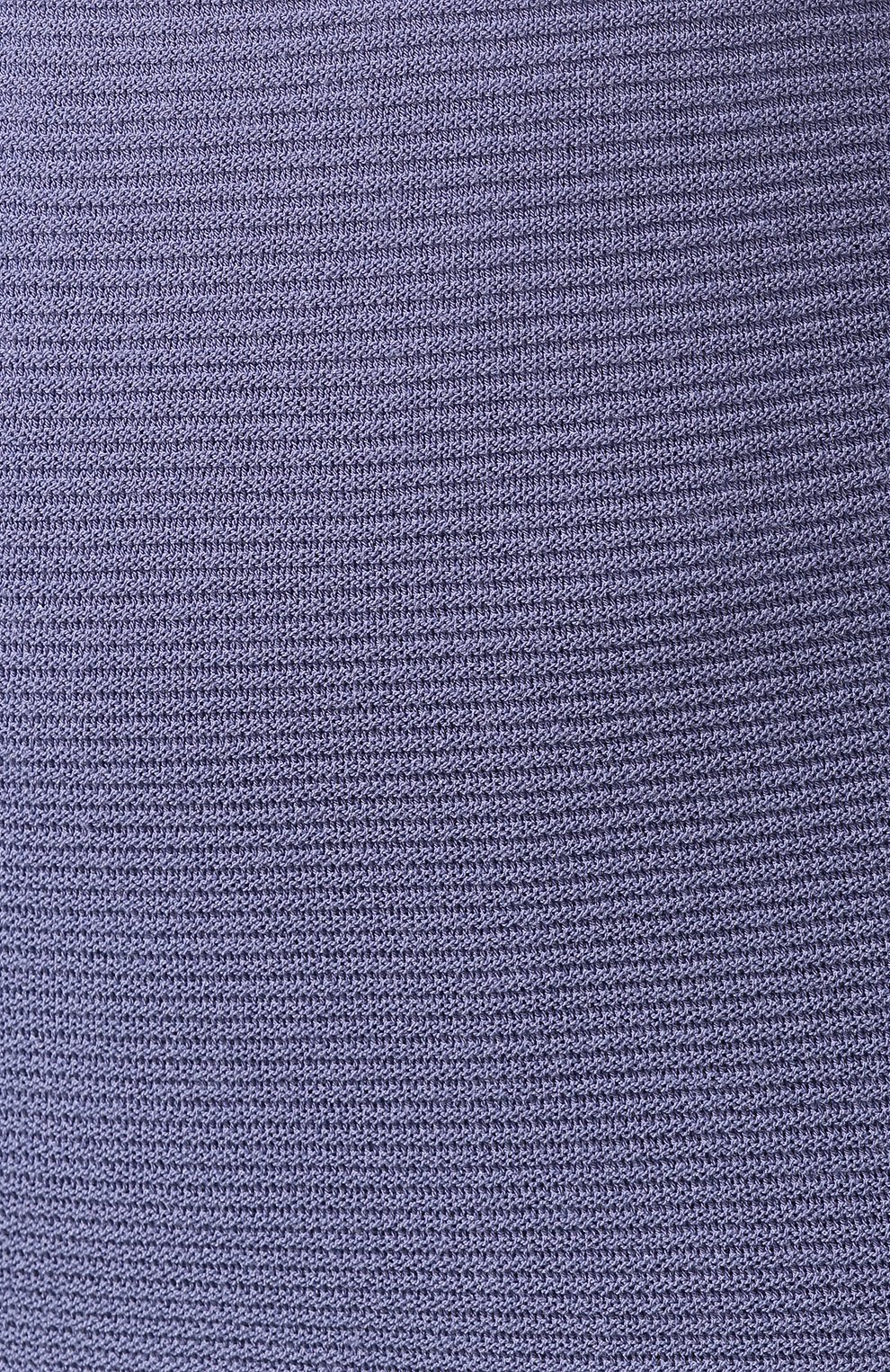 Футболка из вискозы GIORGIO ARMANI сиреневого цвета по цене 54200 руб., арт. 8NAM32/AM05Z, фото 5 Футболка из вискозы GIORGIO ARMANI, арт. 8NAM32/AM05Z, фото 5
