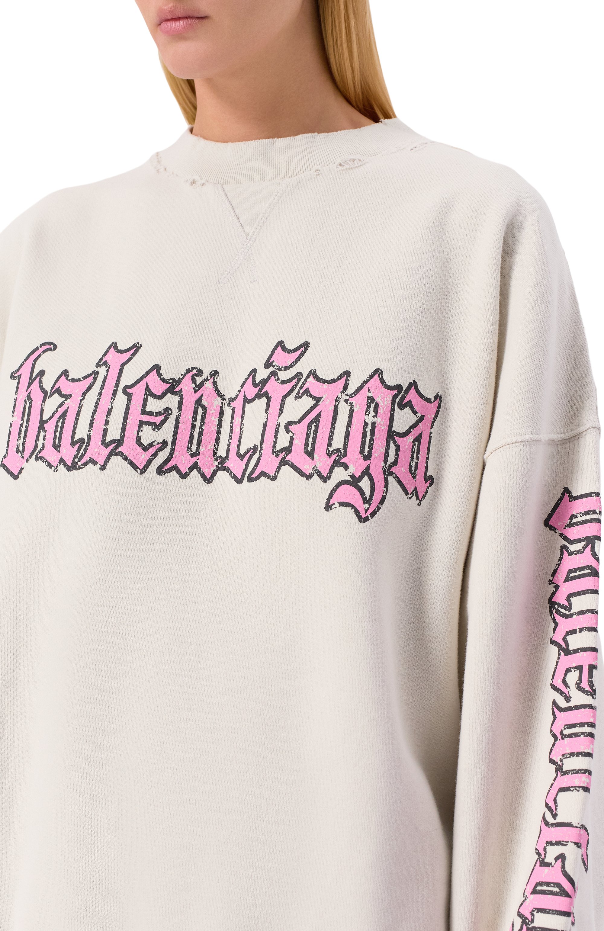 Хлопковое платье BALENCIAGA, арт. 838718/TSVW5, фото 5