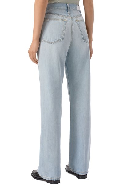 Джинсы 90s RE/DONE голубого цвета по цене 49450 руб., арт. 168-03W90HRL0, фото 4 Джинсы 90s RE/DONE, арт. 168-03W90HRL0, фото 4