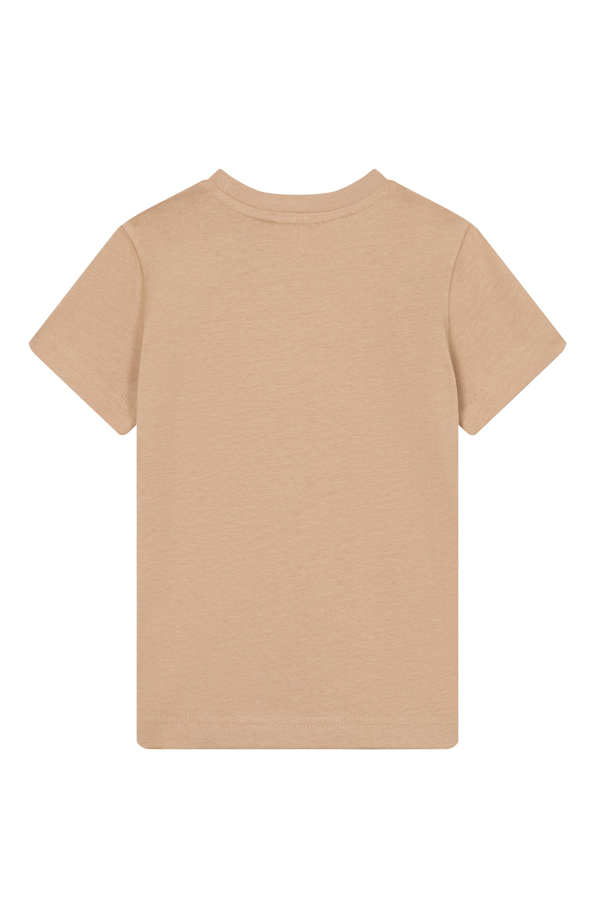 Хлопковая футболка DIESEL бежевого цвета по цене 4235 руб., арт. J02770/0CATM, фото 2 Хлопковая футболка DIESEL, арт. J02770/0CATM, фото 2