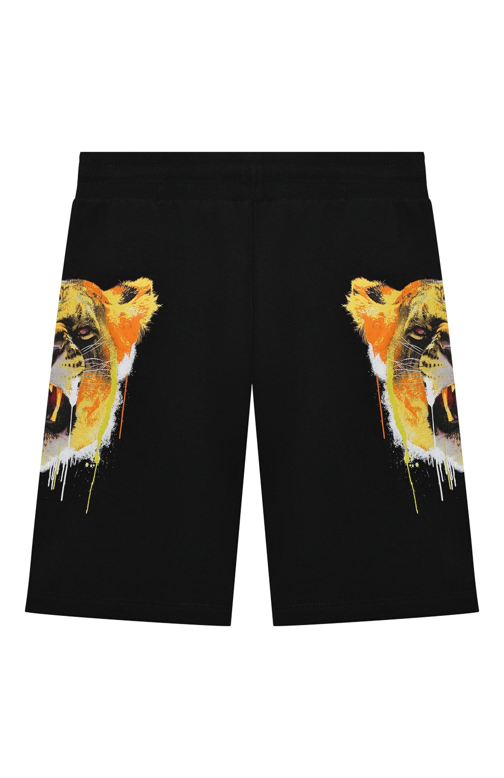 Хлопковые шорты MARCELO BURLON KIDS OF MILAN, арт. 21E/B/MB/3202/0020/2-6Y, фото 2