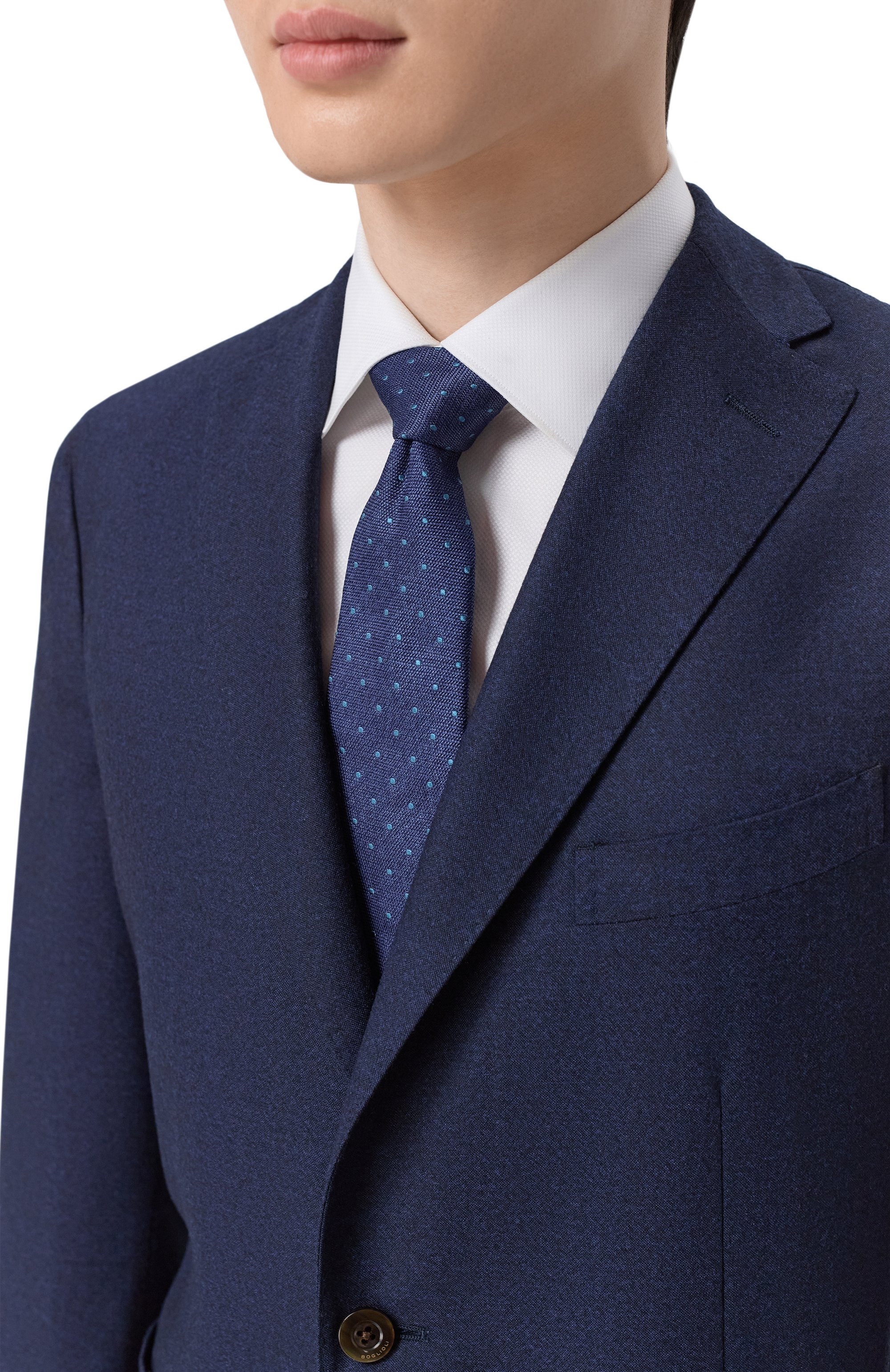 Шелковый галстук CORNELIANI, арт. 27U302/2720330, фото 2