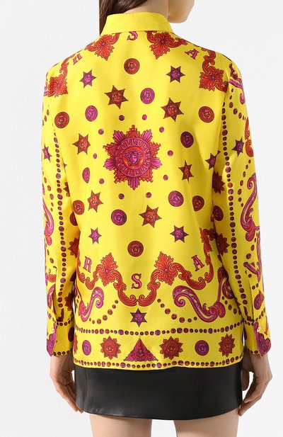Шелковая рубашка VERSACE, арт. A82662/A232646, фото 4