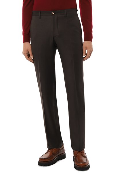 Шерстяные брюки ZILLI, арт. M0S-40-38N-B6406/0001, фото 3