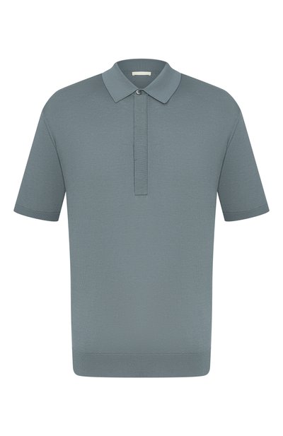 Мужской поло из шелка и хлопка 12 STOREEZ, арт. 136284