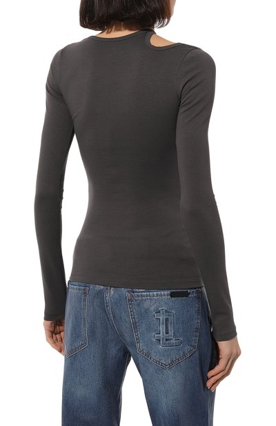 Хлопковый лонгслив LOW CLASSIC, арт. L0W23SC_TS090_CC, фото 4