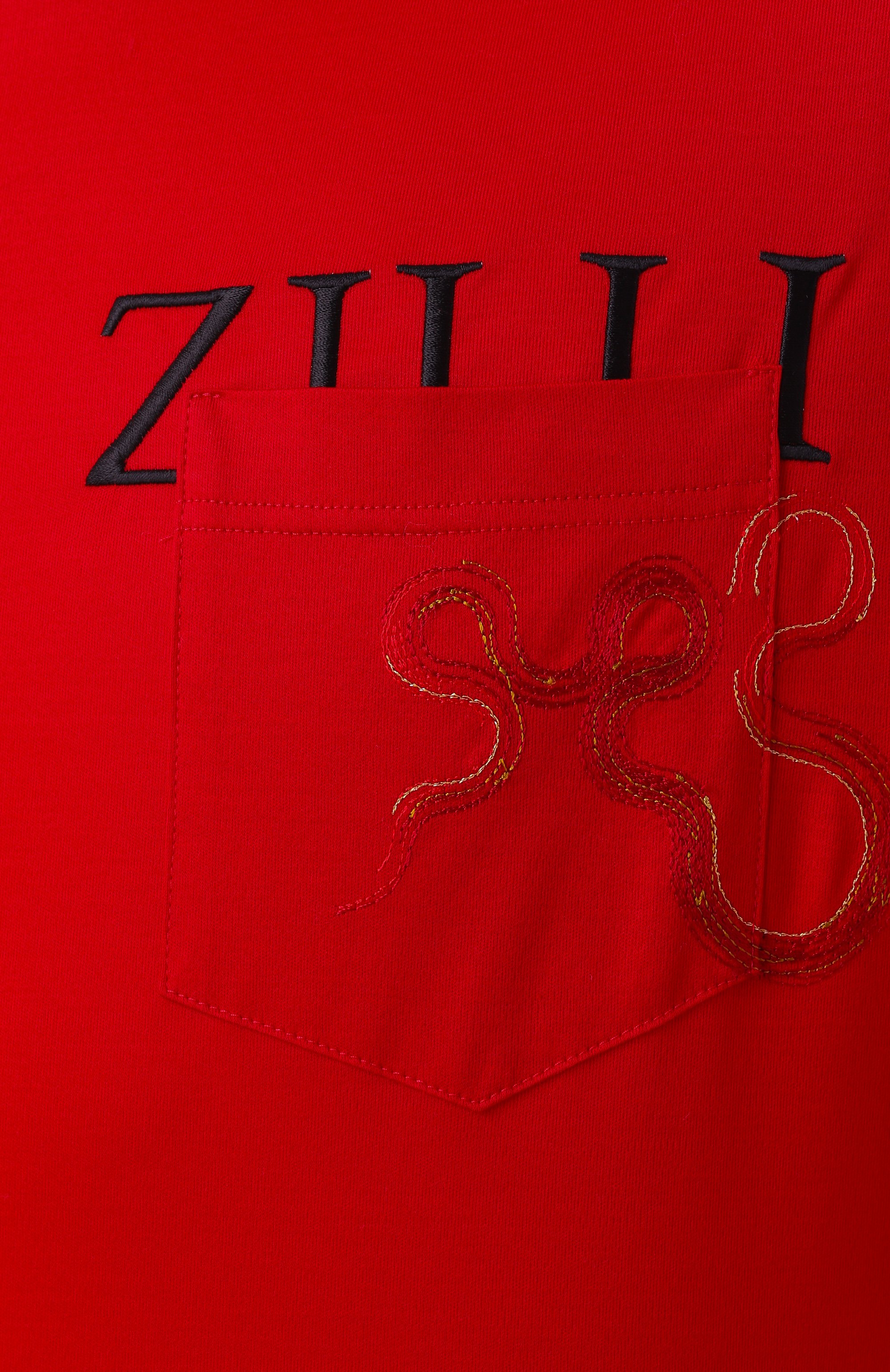 Хлопковая футболка ZILLI, арт. TSR03IM0100VSNAK0, фото 6