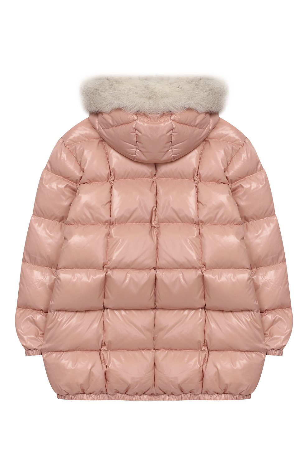 Пуховик с меховой отделкой parana MONCLER ENFANT, арт. E2-954-46322-25-C0067/8-10A, фото 2