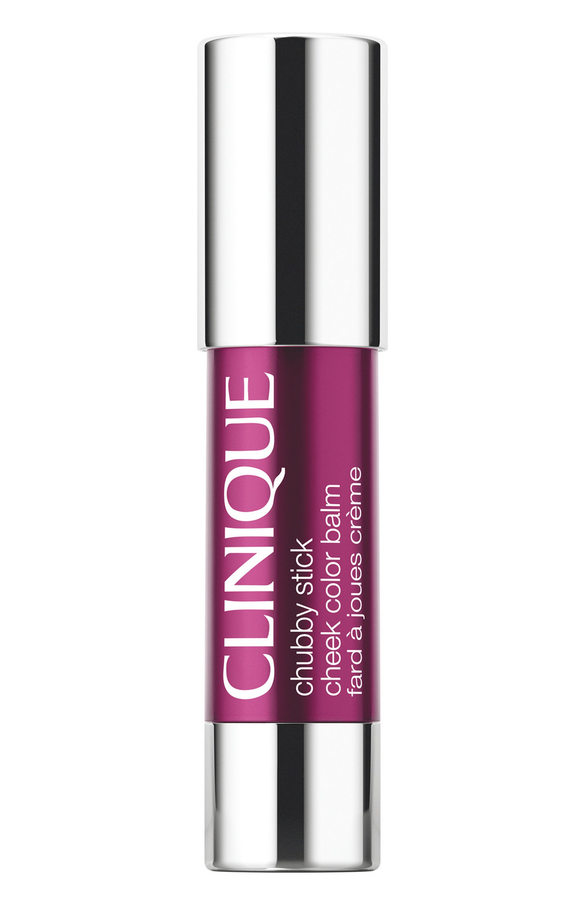 Кремовые румяна в стике chubby stick™ cheek color balm, оттенок very violet CLINIQUE цвета по цене 3990 руб., арт. VF9Z-09, фото 3 Кремовые румяна в стике chubby stick™ cheek color balm, оттенок very violet CLINIQUE, арт. VF9Z-09, фото 3