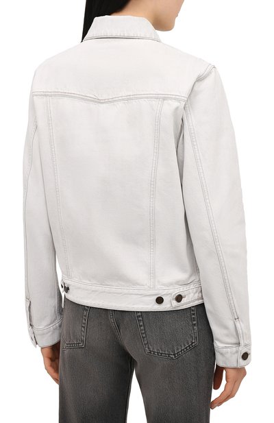 Джинсовая куртка SAINT LAURENT, арт. 614445/Y01KB, фото 4