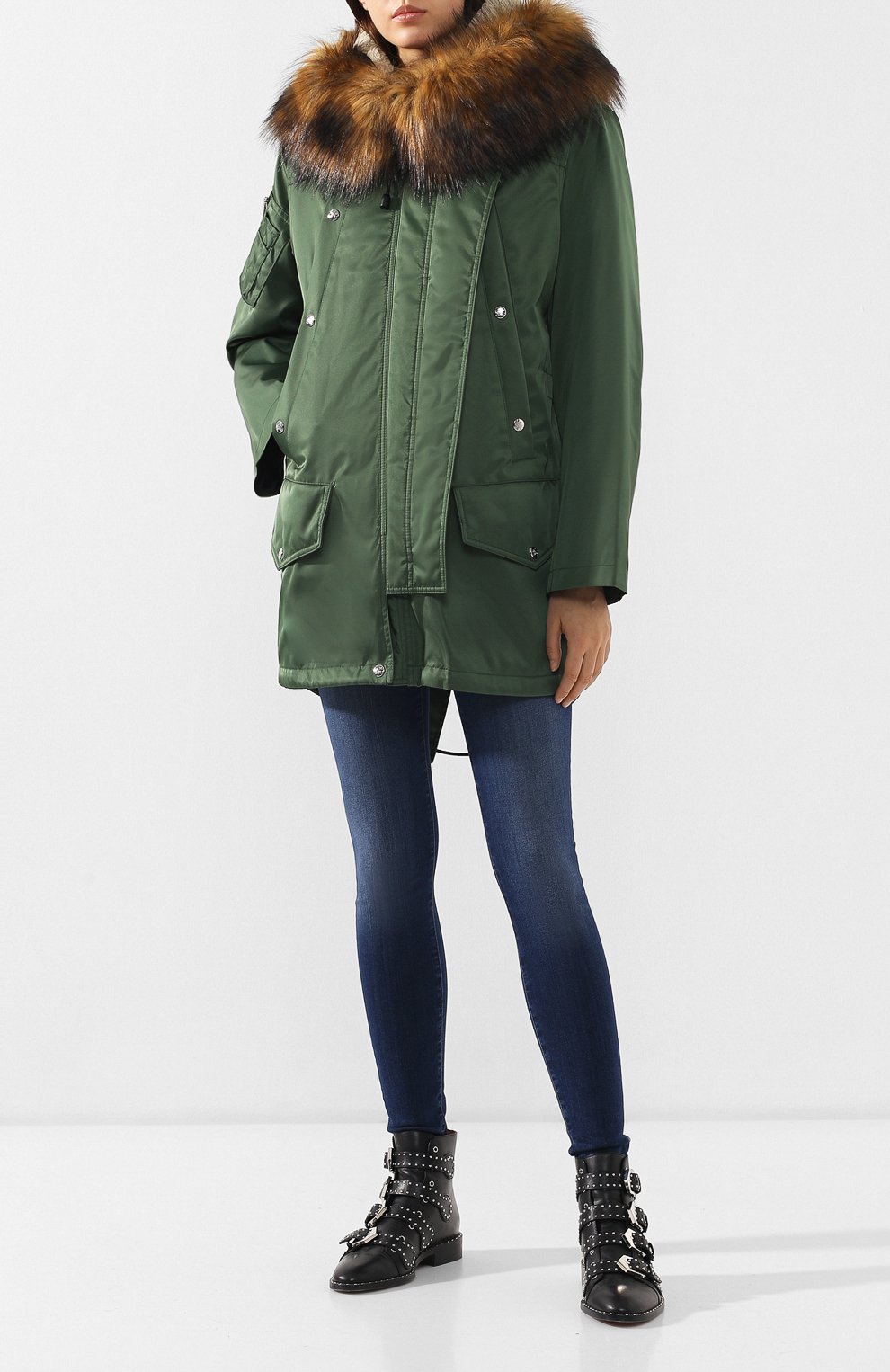 Парка с капюшоном BURBERRY, арт. 8008323, фото 2