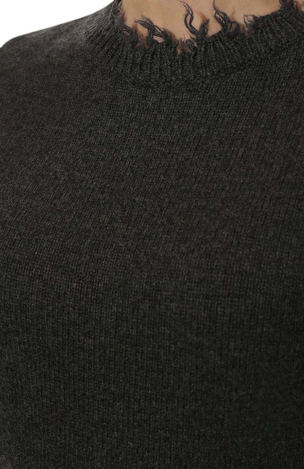 Платье из шерсти и кашемира ADDICTED темно-серого цвета по цене 43650 руб., арт. MK914, фото 5 Платье из шерсти и кашемира ADDICTED, арт. MK914, фото 5