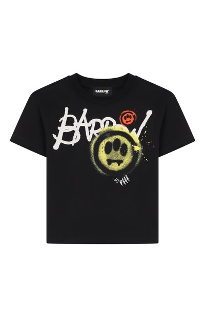 Хлопковая футболка BARROW, арт. S6BKJUTH055