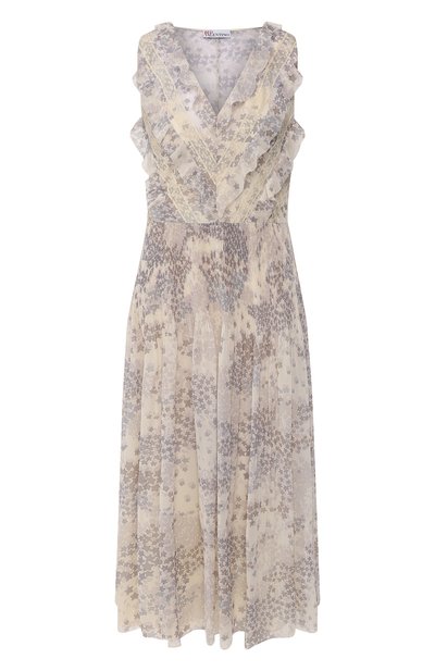 Женское платье с принтом REDVALENTINO, арт. RR3VAD15/ZAJ