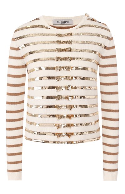 Женский кашемировый пуловер VALENTINO, арт. RB3KCA08NVM