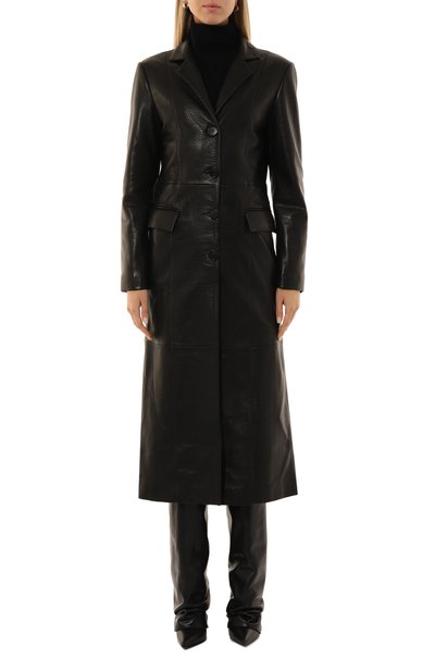 Кожаное пальто PERVERT, арт. PE24/LC01/60-15, фото 3