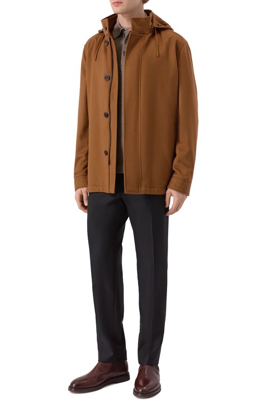 Кашемировая куртка Zegna 7210/UET42A8 Коричневый  7210/UET42A8 Фото 2