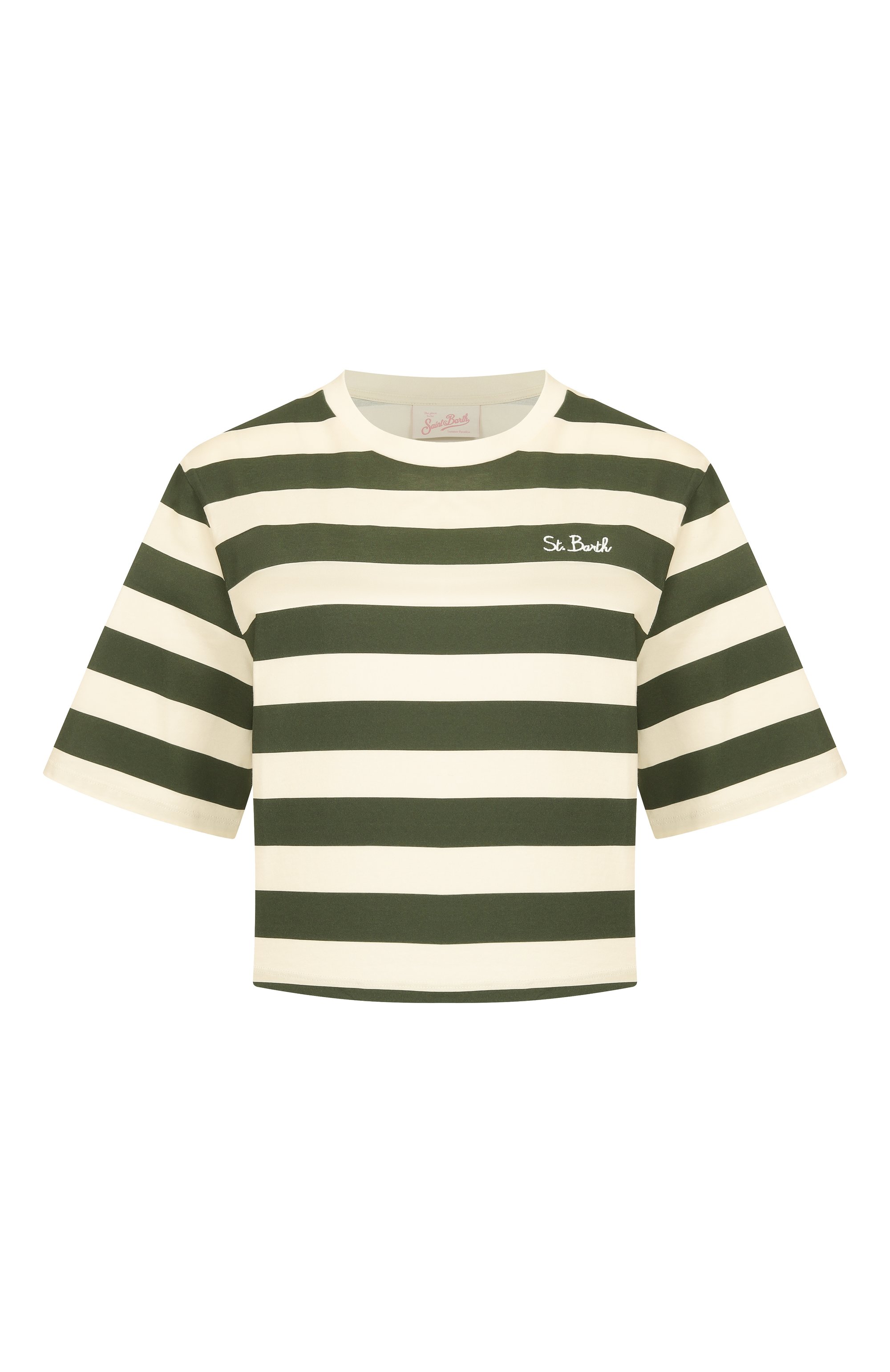 Хлопковая футболка MC2 SAINT BARTH, арт. STBW MALIA/06450H, фото 1