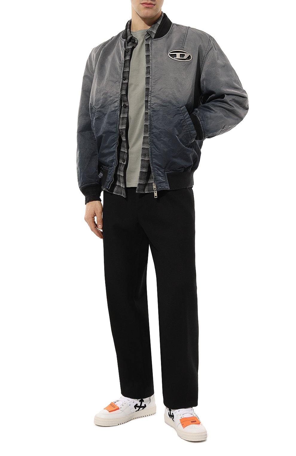 Комбинированные кеды off-court 3.0 OFF-WHITE, арт. 0MIA065C99LEA004, фото 2