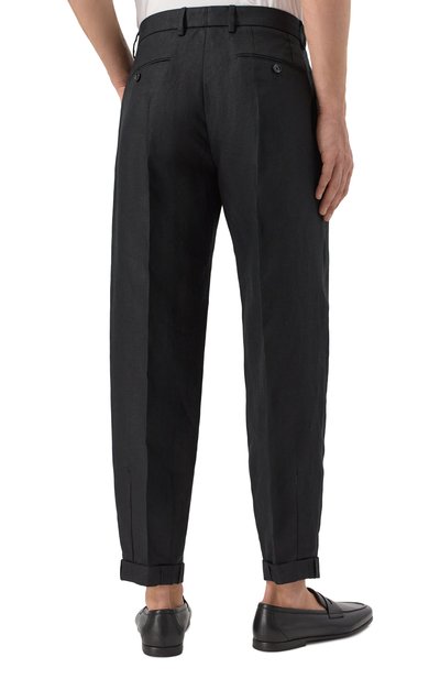 Льняные брюки DOLCE & GABBANA, арт. GP11XT/FU4MC, фото 4