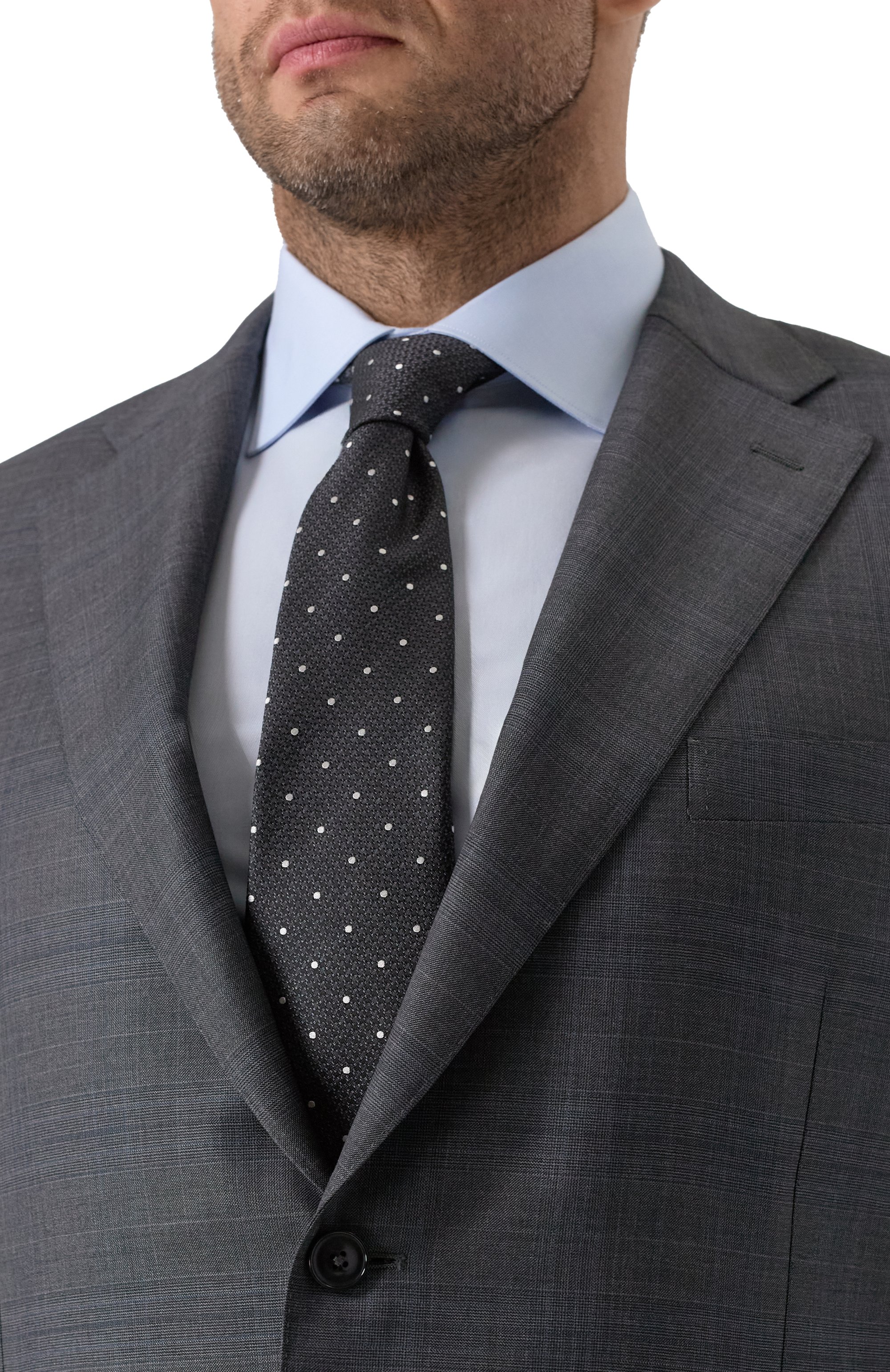 Костюм из шерсти и шелка CANALI, арт. E11220/10 BX05604, фото 8