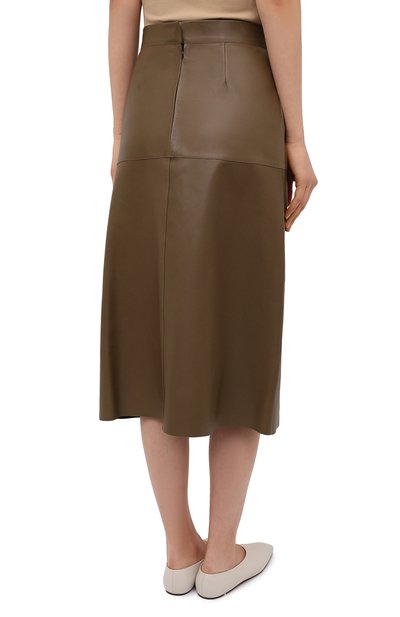 Кожаная юбка INES&MARECHAL, арт. DAISY CUIR AGNEAU SINTRA, фото 4