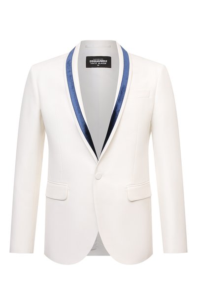 Мужской пиджак из хлопка и шелка DSQUARED2, арт. S74BN1117/S36606