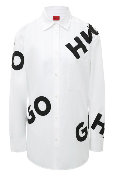 Хлопковая рубашка HUGO, арт. 50496410, фото 1