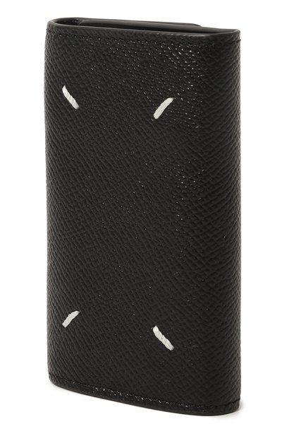 Кожаный футляр для ключей MAISON MARGIELA черного цвета по цене 29950 руб., арт. S55UA0026/P4745, фото 2 Кожаный футляр для ключей MAISON MARGIELA, арт. S55UA0026/P4745, фото 2