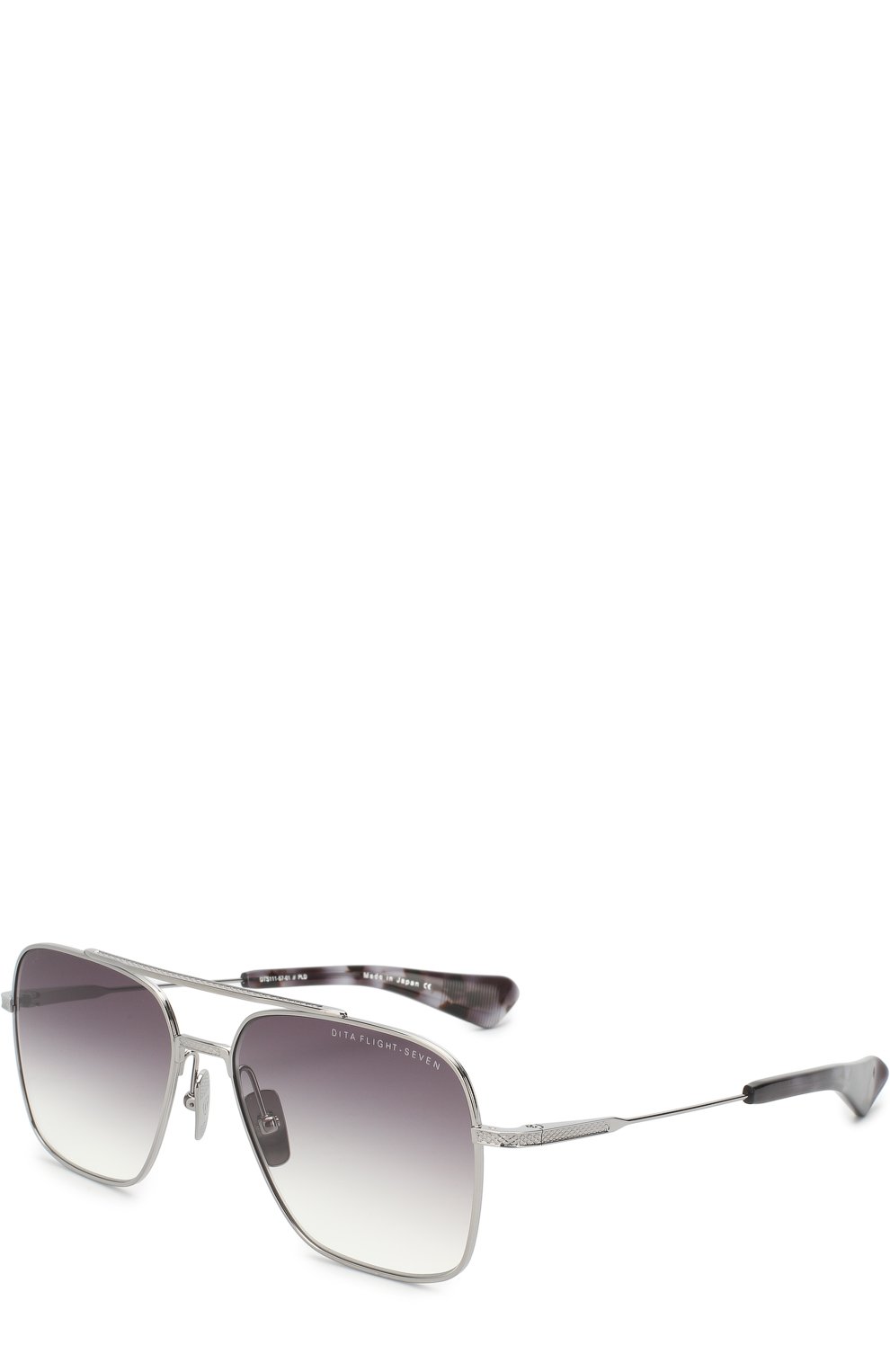 Солнцезащитные очки DITA серебряного цвета по цене 82950 руб., арт. FLIGHT-SEVEN/01, фото 1 Солнцезащитные очки DITA, арт. FLIGHT-SEVEN/01, фото 1