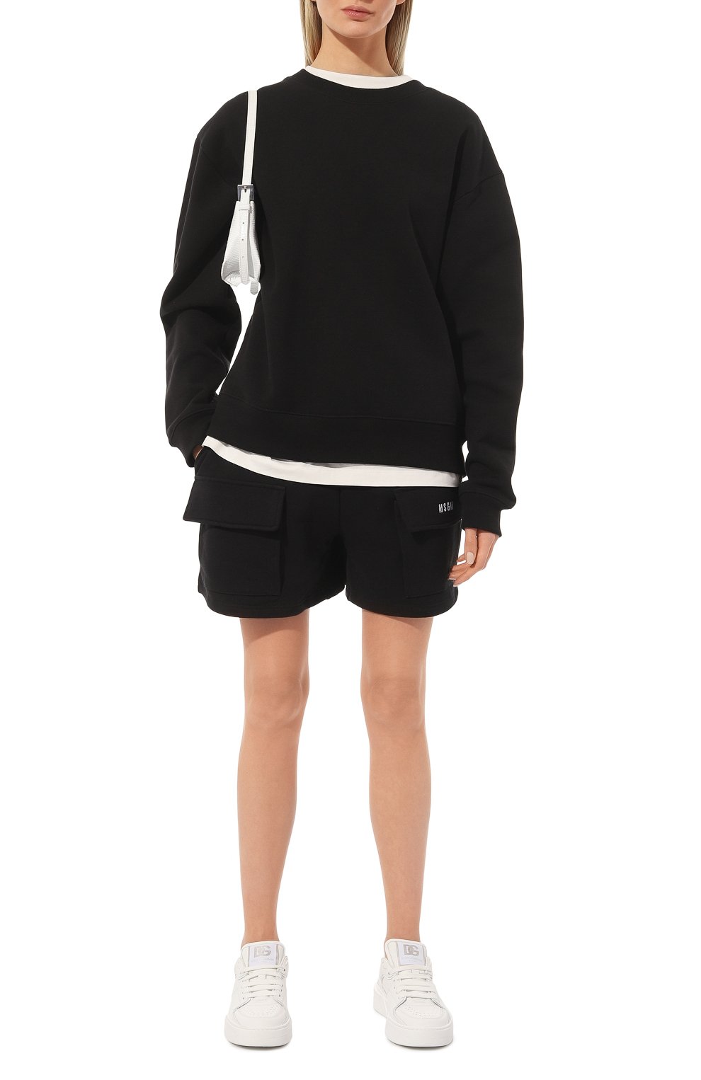 Хлопковые шорты MSGM, арт. 3441MDB61 237000, фото 2