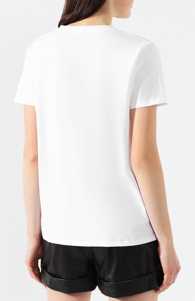 Хлопковая футболка BALMAIN, арт. RF11077/I042, фото 4