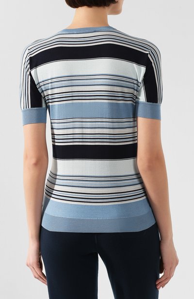 Топ из смеси шелка и хлопка LORO PIANA, арт. FAI8999, фото 4