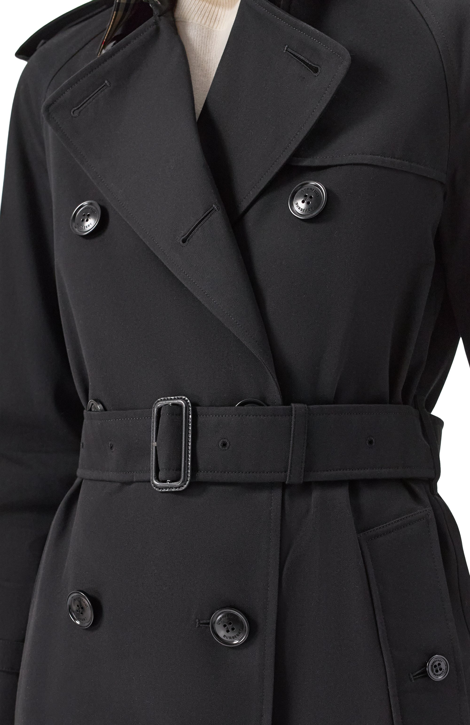 Хлопковый тренч BURBERRY, арт. 8079418, фото 5