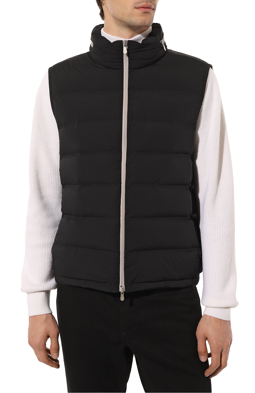 Пуховый жилет BRUNELLO CUCINELLI, арт. MM4031911, фото 3