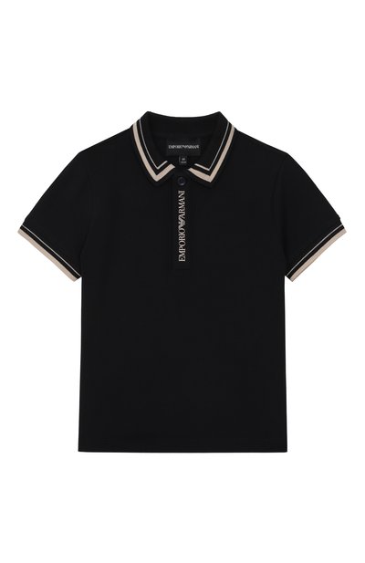 Хлопковое поло EMPORIO ARMANI, арт. EB000665/AF16641