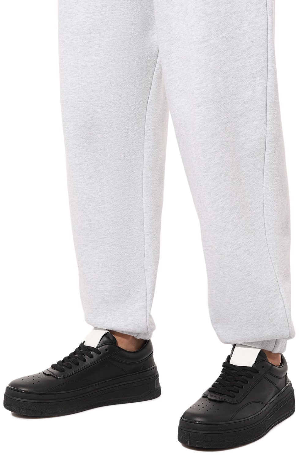 Кожаные кеды JIL SANDER, арт. J15WS0033/P6244, фото 3