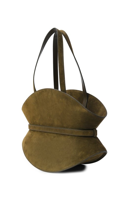 Сумка Shuffle medium Balmain GN0DQ023/LSDD Хаки  GN0DQ023/LSDD Фото 4